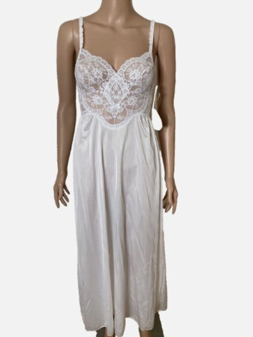 NWT OLGA White 91360 Small Nightgown New with Tags